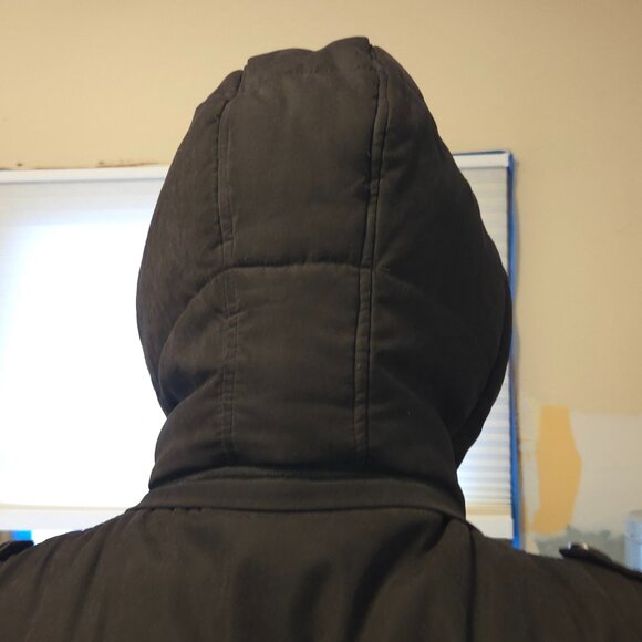 Yozai Men's Winter Jacket/ Coat with Multi Pockets and Detachable Hood - Picture 10 of 15